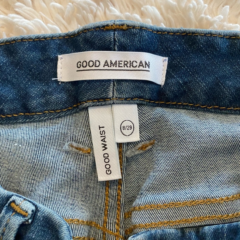 Good American Good Waist Jeans. Size 8. Great condition